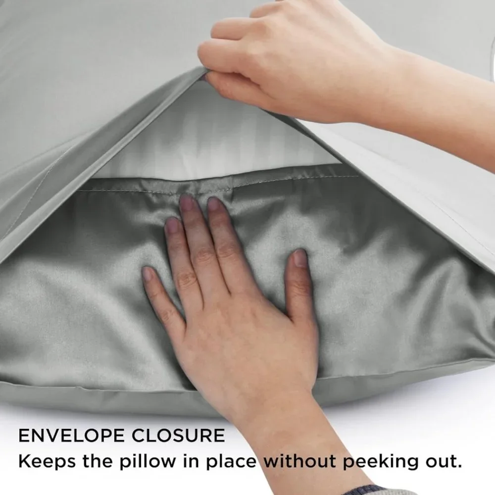 Set of 2 Satin Pillowcase , Perfect Hair and Skin